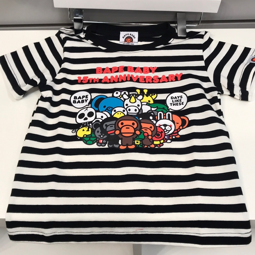 Bape baby T shirt 1-9T